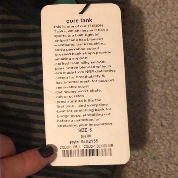 Nancy rose performance tank - Picture 2 of 3